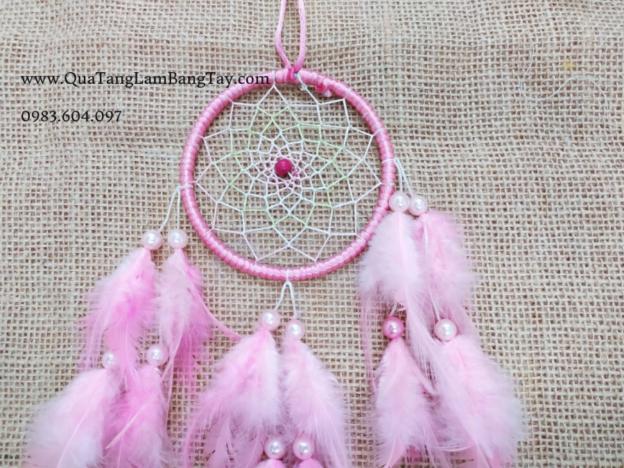 dreamcatcher ấn hồng